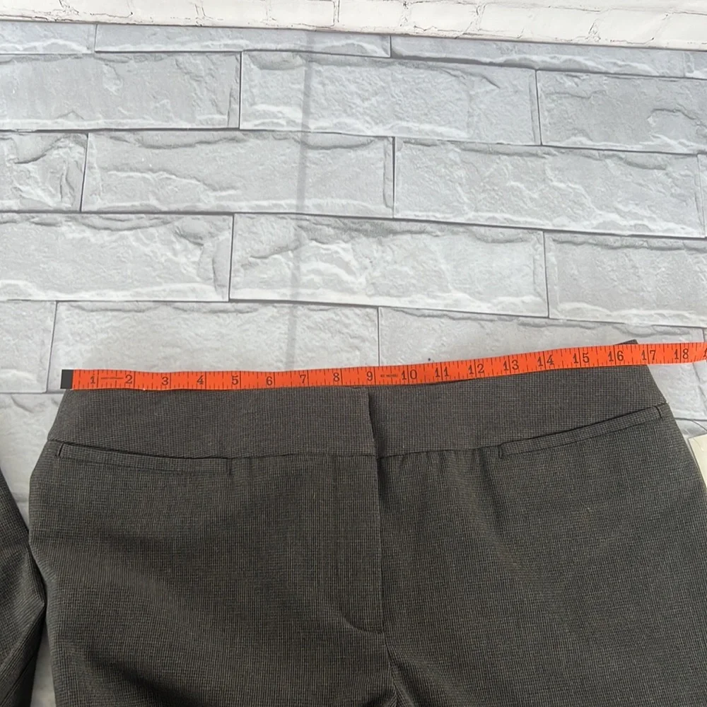 Rafaella straight leg professional Black/gray pants size 12